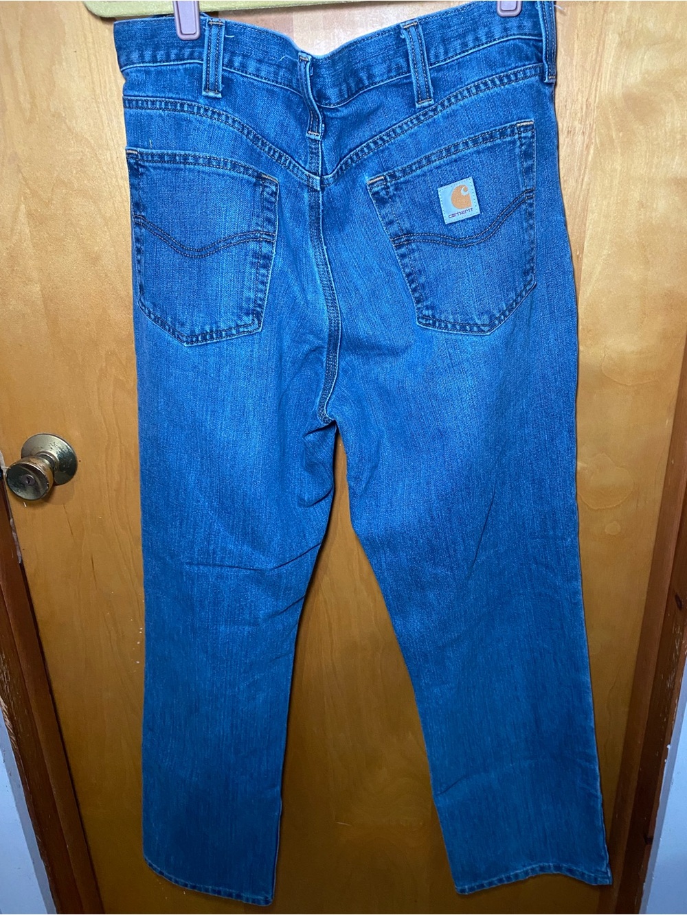 Carhartt Men's Classic Indigo Straight-Leg Jeans